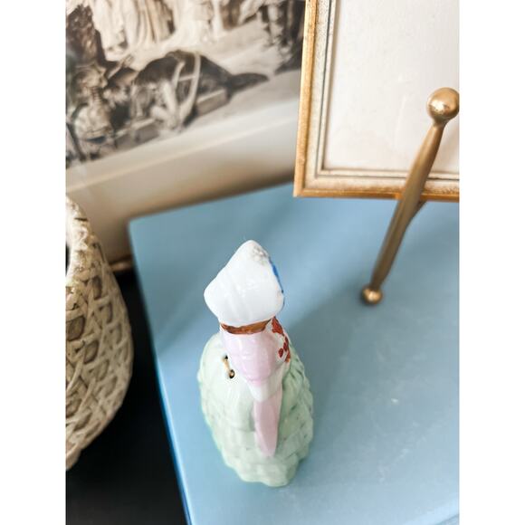 Vintage Victorian Lady Porcelain Bell – Made in Japan - Picture 2 of 5